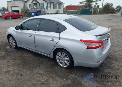 2013 Nissan Sentra Sl из США, поврежденный, VIN 3N1AB7AP2DL652214